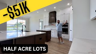 Inside 3 Wimauma Florida New Construction Homes For Sale on Bigger Lots - Lake Toscana