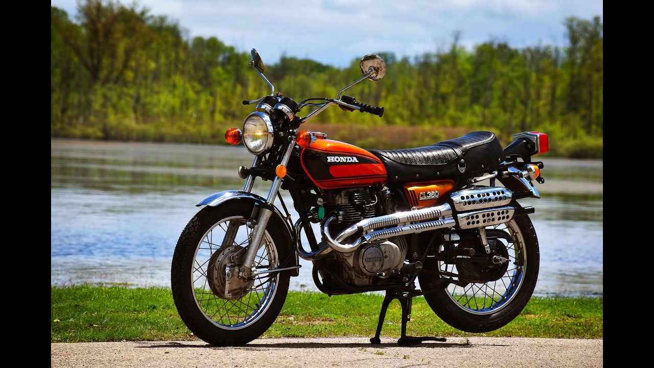 Sold 1975 Honda Cl360 Scrambler Youtube