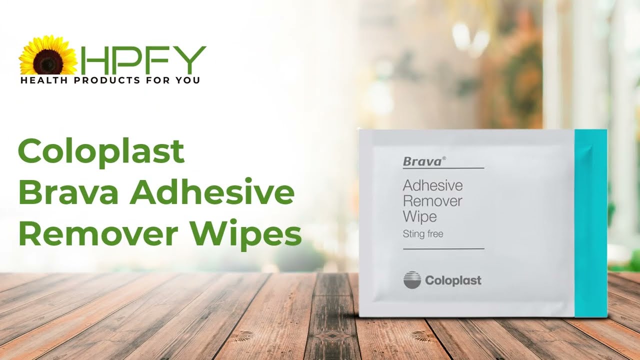 Coloplast Brava Adhesive Remover Wipes, Best wipes