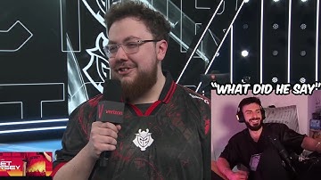 Tarik Reacts To G2 Leaf Full Interview After Beating C9 2-0