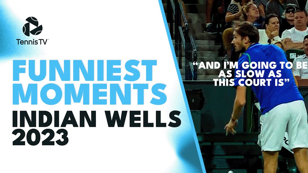 Daniil Medvedev Hilarity, Funny Fails & P!NK Dancing! | Funniest Moments Indian Wells 2023