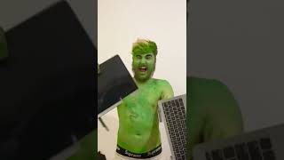 Hulk Smash Macbook Superhero Challenge