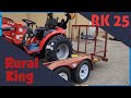 Picking up a rk 25 tractor from rural king