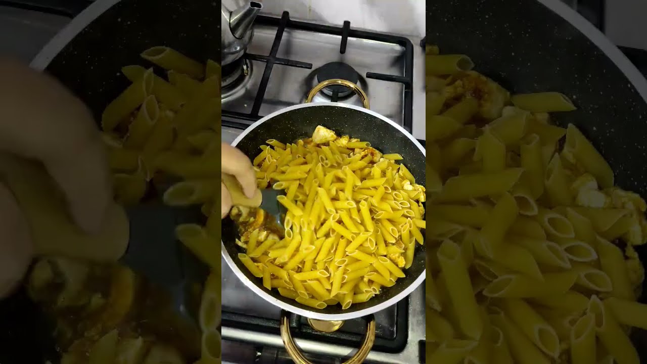 Makarna Tarifi – Tavuk Dünyası – Zerdeçallı Makarna – Tavuklu Makarna Kolay yemek tarifleri