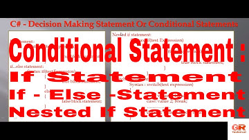 C# for Degree - Best c# online course Conditional Statement - If Statement - If-else-Statement