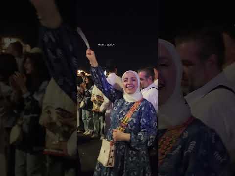 احتفال السوريين بالهوية البصرية سوريا الهوية البصرية سوريا الحرة اكسبلور دمشق ساحة الأمويين 