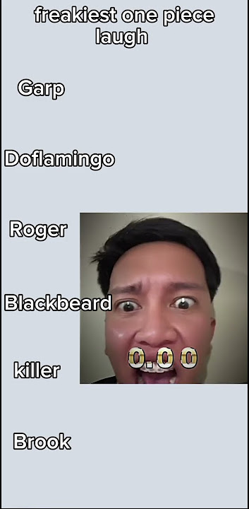 freakiest one piece laugh #shorts  #ytshorts