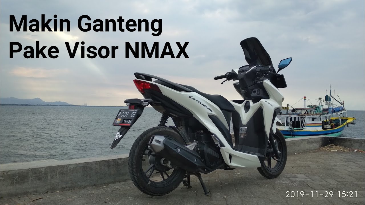 Modifikasi Vario Pake Visor Nmax YouTube