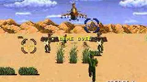 Attract Mode Demo for Rambo III