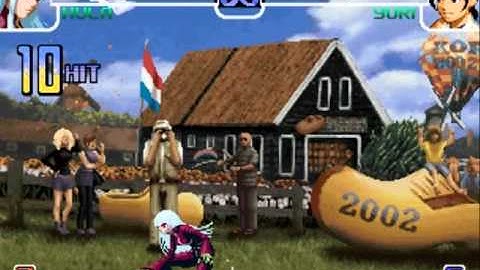 Kula Diamond Combo 02 - The King of Fighters 2002