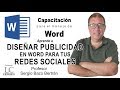 Aprende a diseñar PUBLICIDAD EN WORD para tus REDES SOCIALES