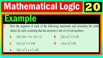 Mathematical Logic | Lecture 20 | Examples | በአማርኛ