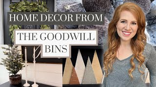 🛒Shop Goodwill Bins 🏠Home Decor \& 🛠️DIY With Me