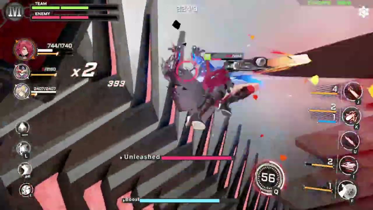 Valkia, Beta Longinus, Roland vs Virtues, Hikari, Cherub - 1 vs 1 Matched Starward Mecha Girls