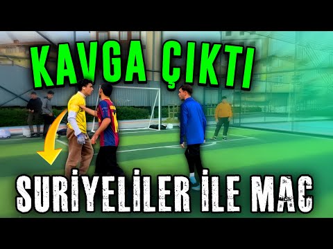 TÜRKİYE VS SURİYE HALI SAHA RÖVANŞ MAÇI! (Kavga Çıktı!!)