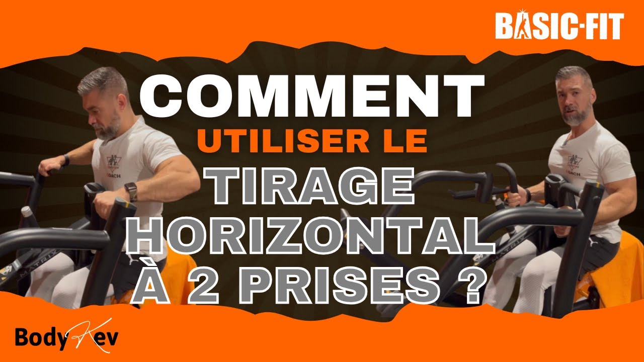 Comment bien utiliser la machine de tirage horizontal pour un dos complet (Matrix / Basic-Fit)
