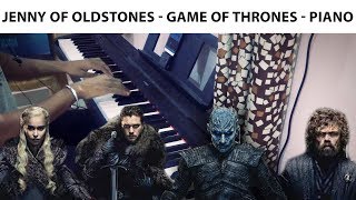 Jenny Of OldStones (She never wanted to leave) - Game Of Thrones - Piano Resimi