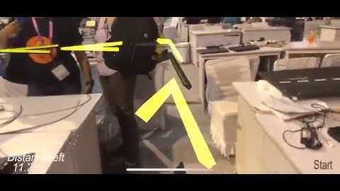 Indoor mapping in AR made with ARkit and Unity