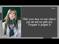 BLACKPINK Me And My Easy Lyrics