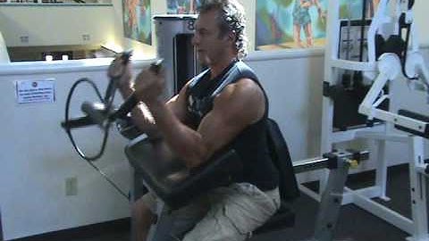 Bicep Curl/Tricep Extension (Machine #87)