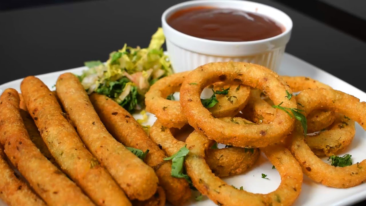 Potato Garlic Rings and Fries by Lively Cooking