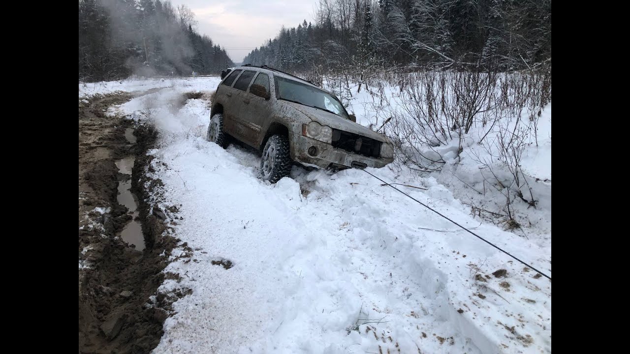 Снежное бездорожье, ниссан террано, джип, патрол, уаз, паджеро - YouTube