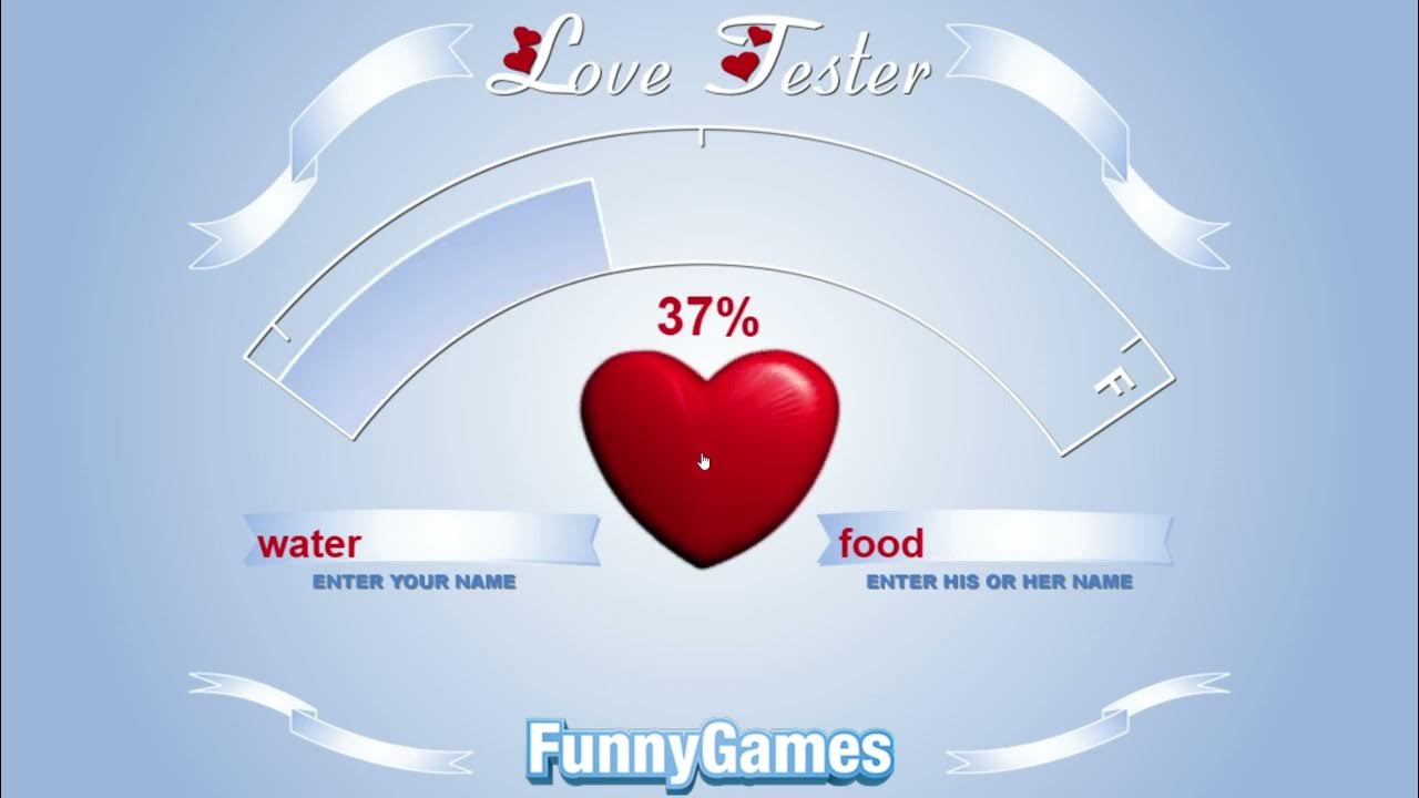 Love Tester Full Gameplay Walkthrough 