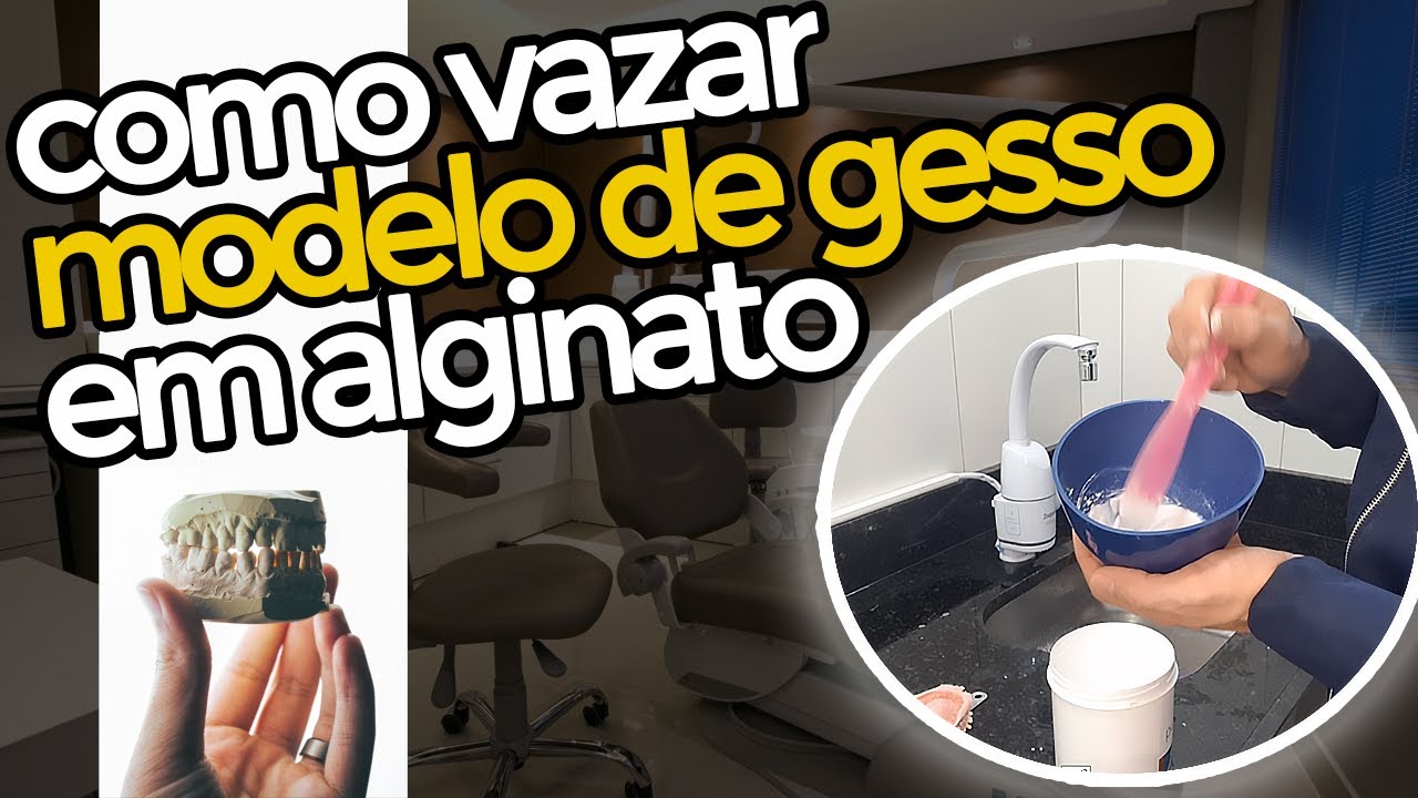 COMO VAZAR MODELO DE GESSO EM ALGINATO - ASB TOTAL