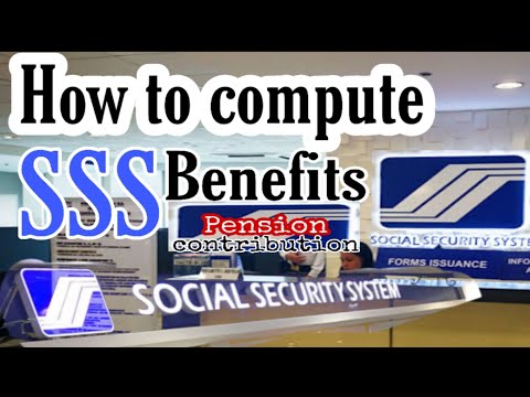 HOW TO COMPUTE YOUR SSS BENEFIT- Retirement and contribution