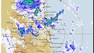 Bom Radar From Cyclone Marcia From Mackay To Brisbane