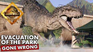 MINI SORNA Ep 3: Site B Abandoned Park Build | Jurassic World Evolution 2 Sandbox Park Build