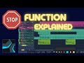 Studio ones stop function explained and some hidden gems