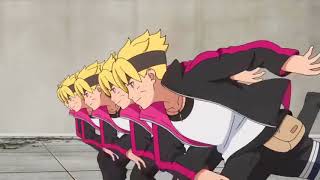 Sarada, boruto uses purple lightning ...