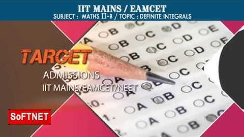 Maths 2B || DEFINITE INTEGRALS - P3 ||  Murali Krishna