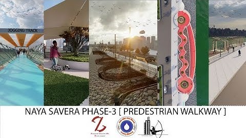 Proposed Pedestrian Walkway walkthrough Animation  II ARCHITECTURAL VISUALIZATION II NAYA SAVERA 3.0