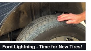 Tire Issues with the Ford Lightning - It’s New Tire Day! by Lightning Mike 2,335 views 4 months ago 6 minutes, 18 seconds