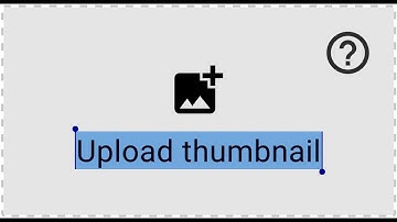 YouTube Thumbnail Upload Button Doesn