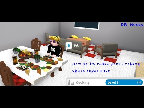 How To Increase Your Cooking Skills Fast Roblox Bloxburg Youtube - how to level up cooking fast roblox bloxburg youtube