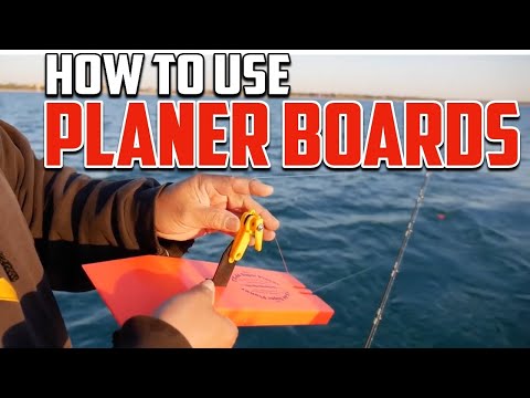 How To Use Planer Boards for Salmon Fishing on Lake Michigan 