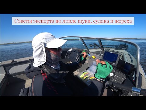 Советы эксперта по ловле щуки, судака и жереха, 3 серия.