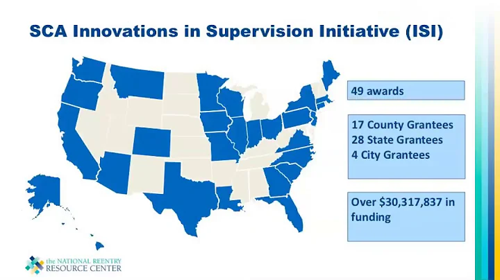 Responding to the FY2019 Second Chance Act Innovations in Supervision Initiative Solicitation - DayDayNews