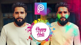 Holi Color Editing for Instagram || picsart tutorial screenshot 2