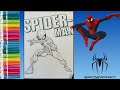 Coloring Spiderman🕸️ | Fun Coloring Pages