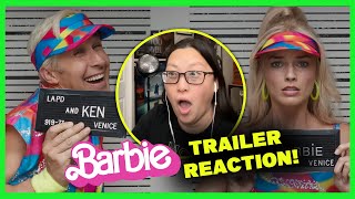 BARBIE | Main Trailer REACTION! (2023 Movie)