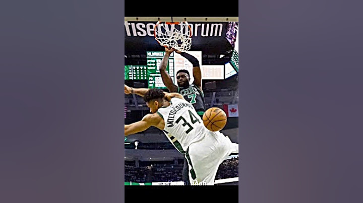 Jaylen Brown owns Giannis 😤☘️