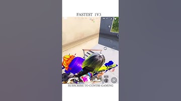 Fastest 1v3 🥵 #bgmi #pubgmobile #shorts #shortvideo #viralshorts #touopgaming #faithplayzZz