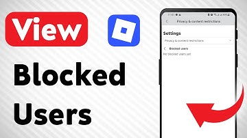 How to View Blocked Users on Roblox Mobile (Updated)