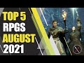 Top 5 NEW RPGs of AUGUST 2021 (MMORPG, CRPG, TMORPG)