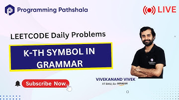 Code EveryDay | Recursion  | Asked in: Amazon, Goldman Sachs | 779 K-th Symbol in Grammar