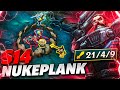 Season 14 gangplank is insane nukeplank